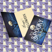 Cartão de Estação Spooky