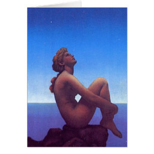 Cartão De "estrelas Maxfield Parrish "