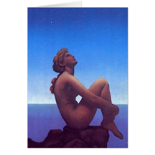 Cartão De "estrelas Maxfield Parrish " (Frente)