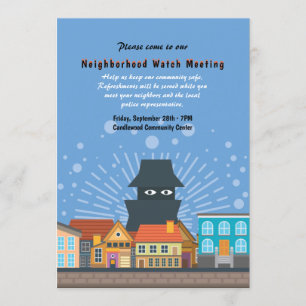 Cartão de Evento de Reunião do Observatório de 