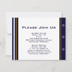 Cartão de Evento Personalizado de Daniel Jake