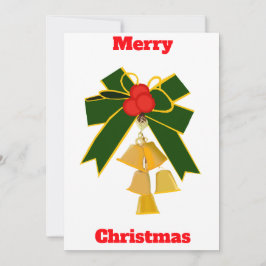 Cartão de exaustão de Dourado Natal Feliz