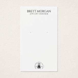 Cartão de Exibição de Joia da Rainha Bee Enarrando