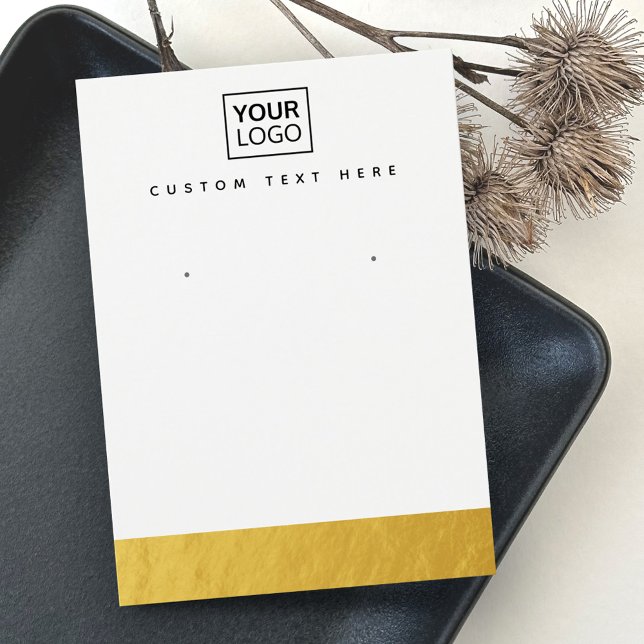 cartão de exibição de logotipo personalizado com b (Criador carregado)