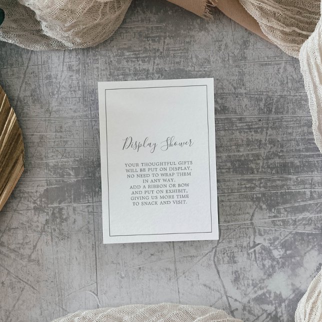 Cartão de Exposição para Box de Chuveiro Prateado  (Criador carregado)