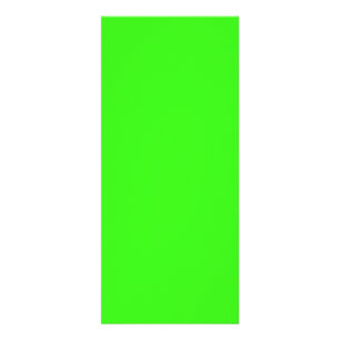 Cartão de Exposição Verde Neon Personalizado