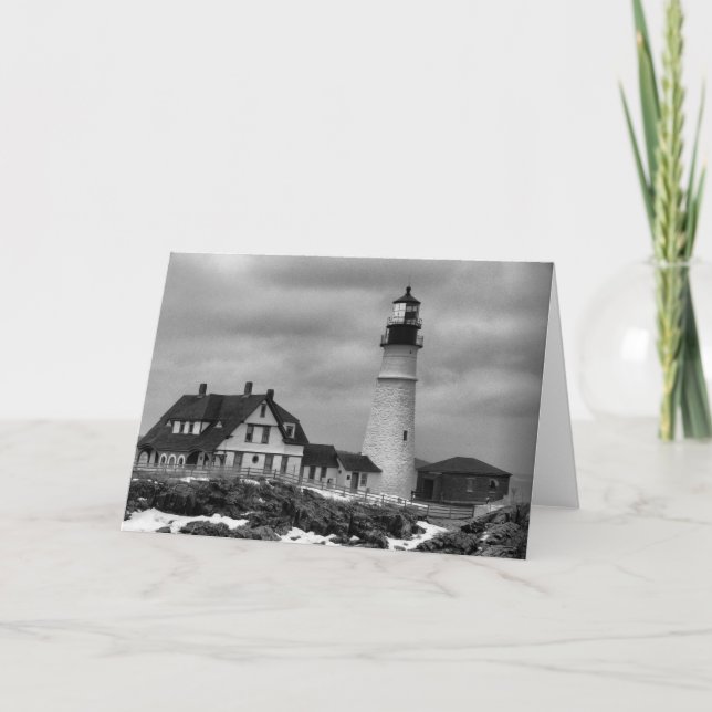 Cartão de Farol Portlandhead (Frente)