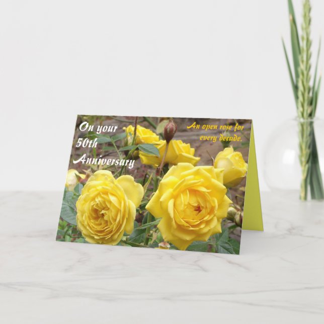 Cartão de felicitações com rosas anjo dourado do a (Frente)