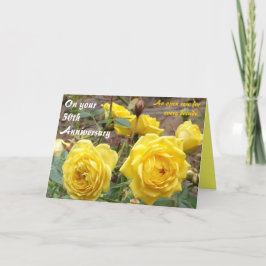 cartão de felicitações com rosas de anjo douradas