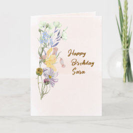 Cartão de Felicitações de Aniversário