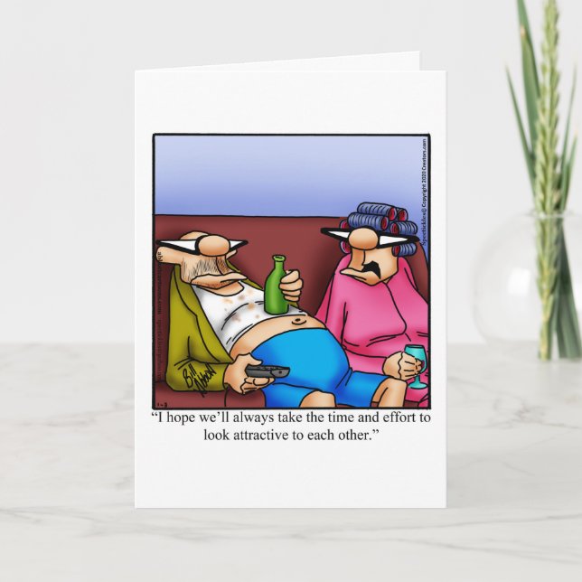 Cartão de Felicitações de Aniversário Divertido (Frente)