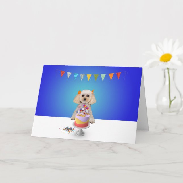 Cartão de Felicitações de Celebração - Em Branco D (Planta pequena)