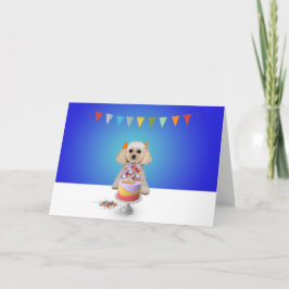 Cartão de Felicitações de Celebração - Em Branco D