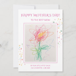 Cartão de Felicitações de Dia das Mães com Arte In