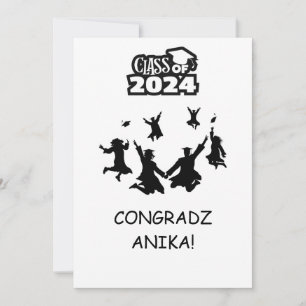 CARTÃO DE FELICITAÇÕES DE FORMATURA