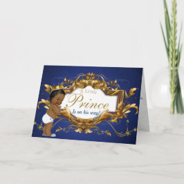 Cartão de Felicitações do Príncipe Africano Real