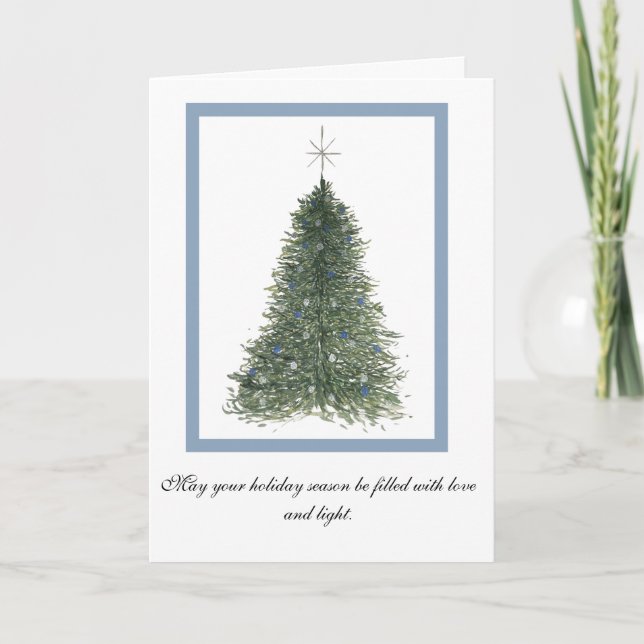 Cartão de Felicitações Dobrado (Frente)