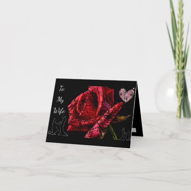 Cartão de Felicitações Dobrado (Frente)