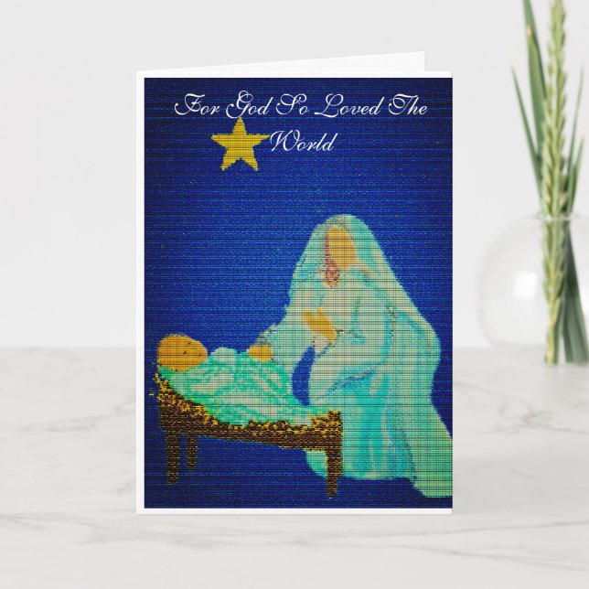 Cartão de Felicitações Dobrado (Frente)