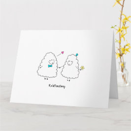 Cartão de Felitações Dobrado