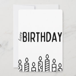Cartão de Feliz Aniversário