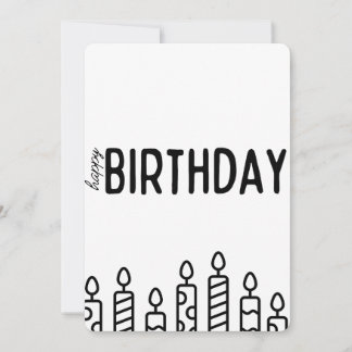 Cartão de Feliz Aniversário