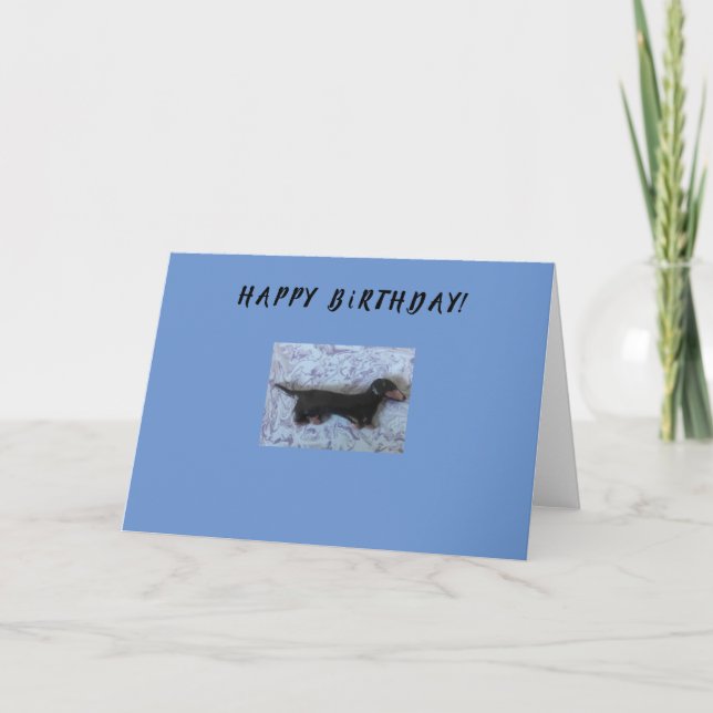 Cartão de Feliz Aniversário (Frente)