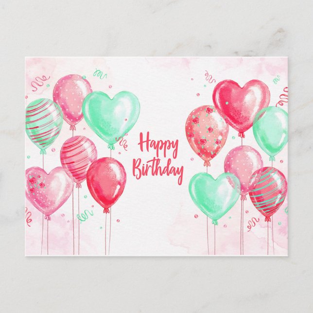 Cartão de Feliz Aniversário (Make it simple send a birthday postcard!)