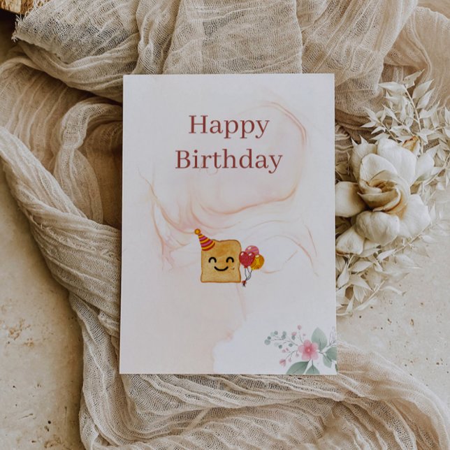 Cartão de Feliz Aniversário (Happy Birthday Card)