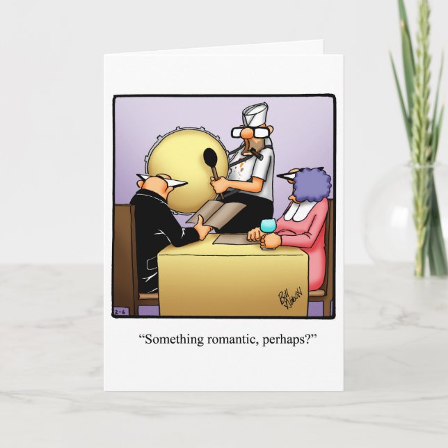 Cartão de Feliz Aniversário de Casamento Engraçado (Frente)