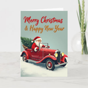 Cartão de Feliz Natal e Ano Novo