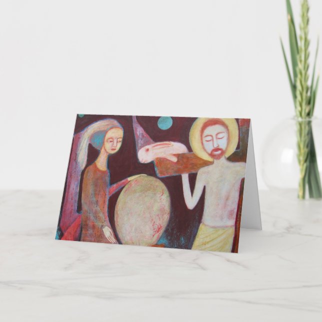 Cartão de felz pascoa (Frente)