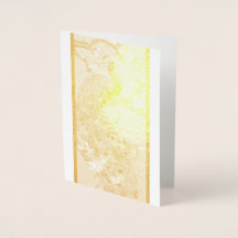 Cartão de Feriado Azul de Pavão Vintage Indiano