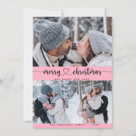 Cartão de Feriado com Várias Fotografias Collage P