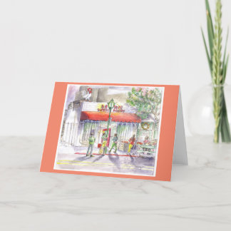 Cartão de Feriado de Abertura Chinatown