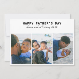 Cartão de Feriado de Colagem de Fotos do Dia de os