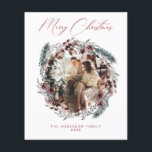 Cartão de Feriado de Fotografia de Orçamento<br><div class="desc">Crie uma impressão duradoura nesta temporada com um cartão de feriado exclusivo. Esta simples modelo de cartão de árvore de Natal apresenta um design limpo e moderno. Personalize-o com as suas informações e torne-o exclusivamente seu! O Livro de Orçamento é magro! ***ATUALIZAR PARA UM PAPEL MAIS ESPESADO. NENHUMA ENVELOPES INCLUÍDA.***...</div>