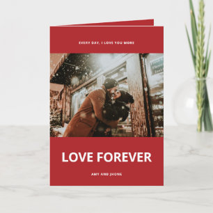 Cartão de Feriado de Fotografia Dobrado Personaliz