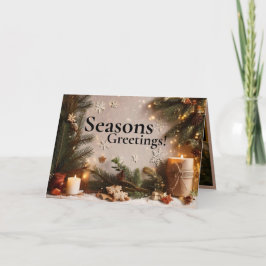 Cartão de Feriado de Imagem Pine Tree 5