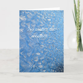 Cartão de Feriado de inverno - Dentro de Desejo Qu