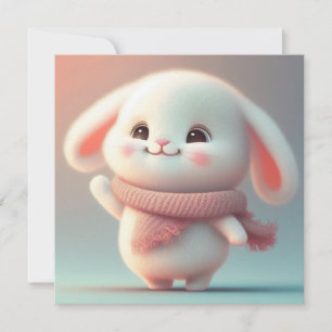 Cartão de Feriado de Páscoa Bonito