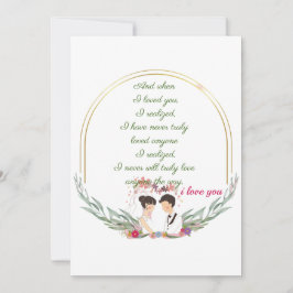 Cartão de Feriado de Quadro de Ouro Simples