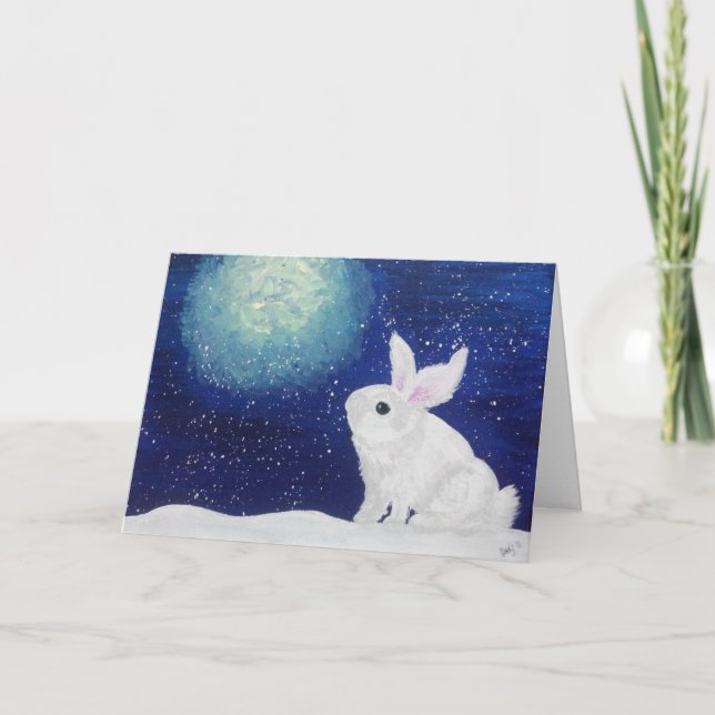 Cartão de Feriado de Saudações da Época (Frente)