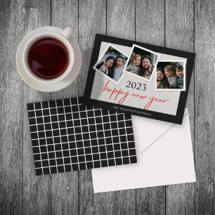 Cartão de Feriado de Snapshots Fotográficos do fel