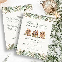 Cartão de Feriado Doméstico Gingerpão