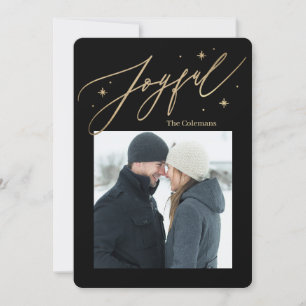 Cartão de Feriado Fotográfico do Joyful Times 1