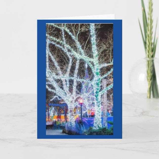 CARTÃO DE FERIADO "LEVANTAR A NOITE/NATAL DE MERCA (Frente)