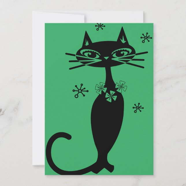 Cartão de Feriado ou Convite (Frente)