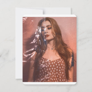 Cartão de Feriado Plano, Tamanho: 4,25" x 5,5", Pa