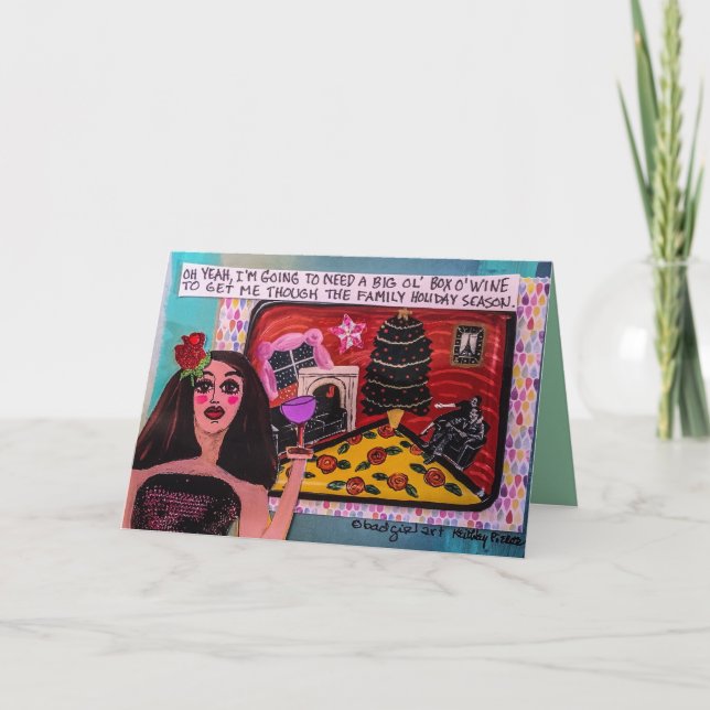 CARTÃO DE FERIADO... PRECISO DE UMA CAIXA GRANDE D (Frente)